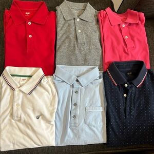 Uniqlo polo shirt bundle (one express)